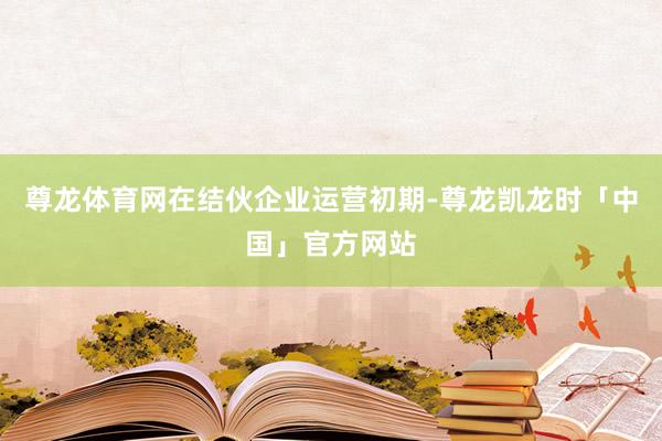 尊龙体育网　　在结伙企业运营初期-尊龙凯龙时「中国」官方网站