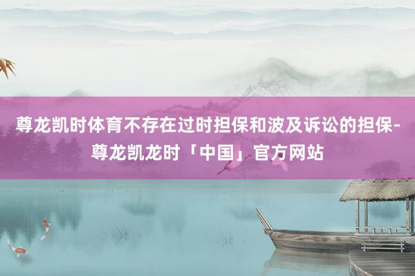 尊龙凯时体育不存在过时担保和波及诉讼的担保-尊龙凯龙时「中国」官方网站
